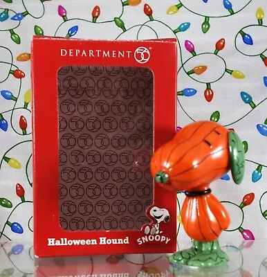 Dept 56 Snoopy By Design - Halloween Hound - Pumpkin Theme • $15.15