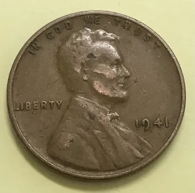 $1799 • Buy 1941 Lincoln Wheat Penny-No Mint Mark-L Error One Cent Coin L@@k!