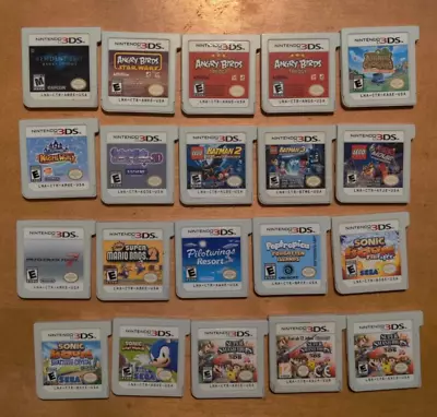 Nintendo 3DS Games / Sonic / Mario / Resident Evil / & Many More! • $22.99