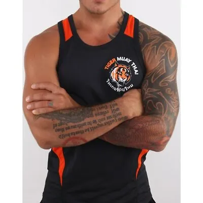 MMA The Tiger Kickboxing Jersey Singlet Muay Thai Sweatshirt Fight Casual Shirt • $26.99