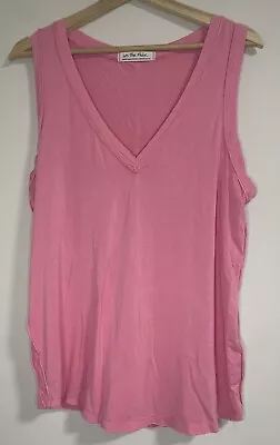 We The Free People Moon Dance Tank Women  Plumeria Pink Women’s Size Medium • $19.99