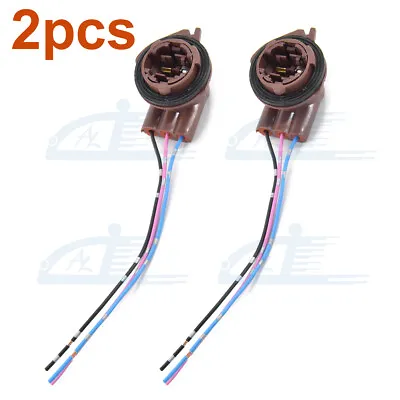 $6.79 • Buy 2x 3157 4157 Bulb Socket Brake Turn Signal Light Harness Wire Plug Connector