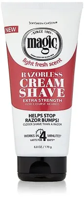 Softsheen-Carson Magic Razorless Shaving Cream For Men Free Shipping • $6.95