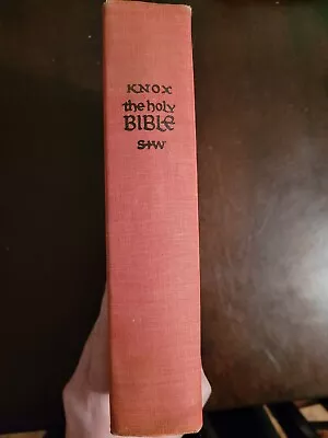 The Holy Bible Translated From The Latin Vulgate Ronald Knox 1950s • $40