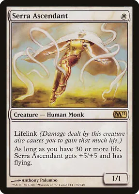 MTG - M11 - Serra Ascendant ​Near Mint #28 • $25.98