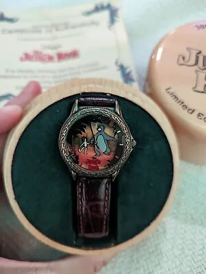 $40 • Buy Disney Rare Jungle Book 30th Anniversary Fossil Watch Time Piece Collectible