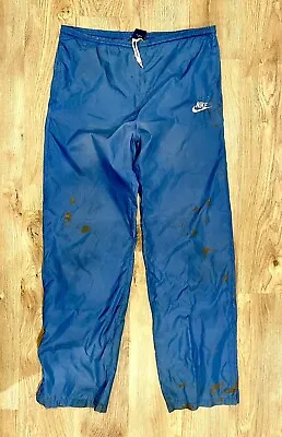 Nike Vintage Blue Wind Pants Warm Up Pants  • $5