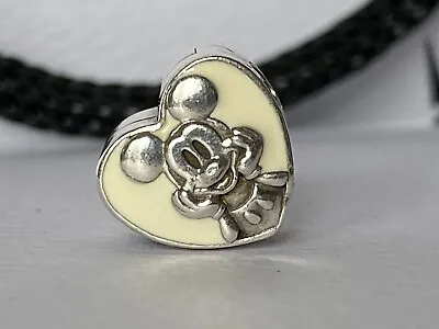 Pandora Disney Enamelled Mickey Vintage Clip Stopper S925 ALE • £32