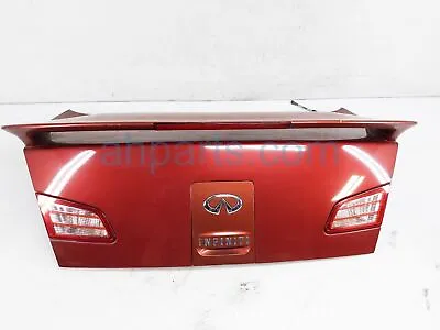 2003 Infiniti G35 Sedan Trunk Lid Rear Deck H4300-Am6am K6030-Al500 - Red • $719.97