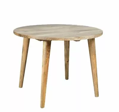 £239.95 • Buy Light Vintage Mango Wood Round Dining Table (v38l)