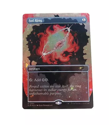 Sol Ring Secret Lair Galaxy Foil SLD 1494 NM - MTG Magic Through The Wormhole • $57.95