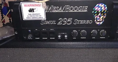 Mesa Boogie Simulclass 295 Stereo Rack Mount Tube Guitar Power Amp • $2799