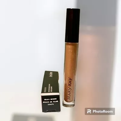 Mary Kay Unlimited Lip Gloss~beach Bronze~full Size~0.13 Fl.~shimmer ~ • $12.95