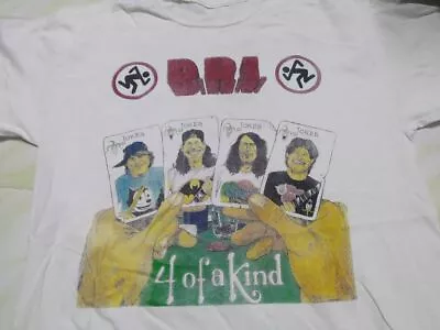 D.R.I 4 Of A Kind Band Tshirt White Men All Size Shirt  NG1709 • $18.99