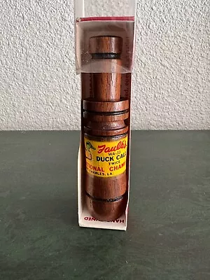 Vintage Faulk's # WA-33 Duck Call With Box • $45