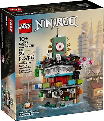 LEGO 40703 Micro Ninjago City - Brand New In Box - Limited Edition - Free Post! • $86