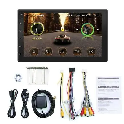 Radio Audio Multimedia GPS MP5 7  Touch Screen USB Car Player For IOS/Android • $118.49