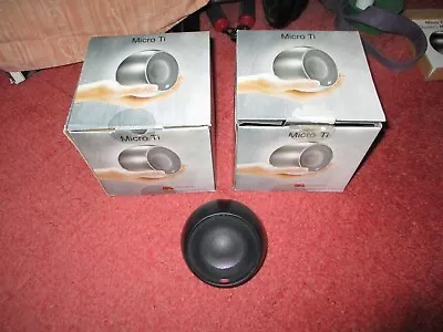 2 X Anthony Gallo Acoustics Micro Ti Speakers • £150