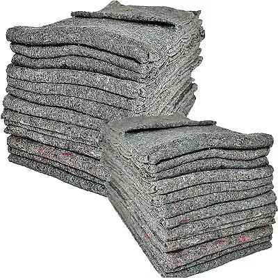 BRAND NEW FABRIC FURNITURE REMOVAL BLANKETS TRANSIT PACKING MOVING 200cm X 150cm • £31.84