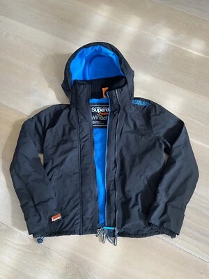 £24.99 • Buy Superdry Japan Windcheater Waterproof Coat Black - Large Boys *EXCELLENT COND*