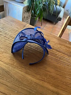 Blue Fascinator For A Wedding • £20