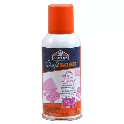 Elmer's Craft Bond Multi-Purpose Spray Adhesive 4 Oz. • $10.49
