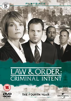 Law & Order - Criminal Intent: The Fourth Year DVD (2009) Vincent D'Onofrio • £14.34