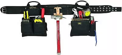 CLC Custom Leathercraft 5608XL 4 Piece Carpenter's Combo Tool Belt 17 Pocket • $94.24