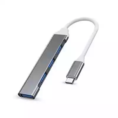 $7.99 • Buy 4 Port USB C HUB 3.0 Type C Multi Splitter OTG Adapter For PC Laptop Mac Android