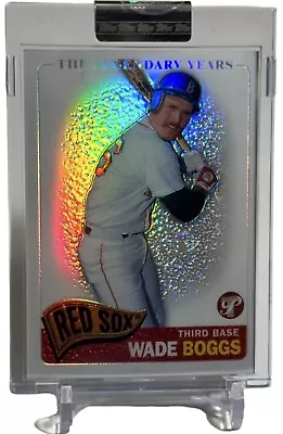 2005 Topps Pristine Legends Refractors #7 Wade Boggs Red Sox NM-MT /549 • $18.95