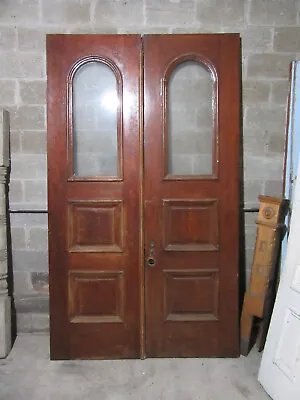 ~ Antique Double Entrance French Doors ~ 59.75 101.75 ~ Architectural Salvage • $825