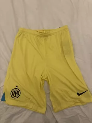 BNWT Inter Milan Nike 2022/23 Third Kit Shorts (XL Boys) • £13