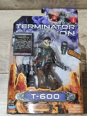 £14.99 • Buy PLAYMATES Terminator Salvation T-600 Action Figure Interchangeable Heads 2009