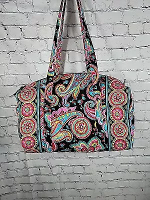 Vera Bradley Paisley Multicolored Duffle Bag 17x12x9 • $35.95