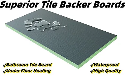 Tile Backer Board 6/10/12/25/40mm Insulation Underfloor Heating  Floors&Walls • £10.09