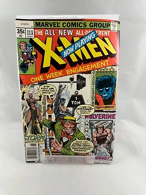 Marvel Comics June 1978  X-men #111 Story Title Mine Games!  Newsstand Edition • $46.99