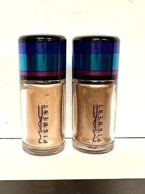 MAC Eye Shadow Glitters Pigments NIGHT OUT 2 Pc Blonds • $16