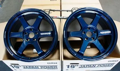 Rays TE37 Ultra *Mag Blue Wheel 19  19x9.5 +34 5x114 For IS250 IS300 IS350 GS350 • $4408