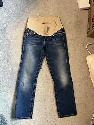 True Religion Pea In The Pod Skinny Maternity Jeans Size 26 • $30