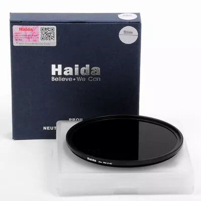 Haida Slim Pro II MC ND 8x 64x 1000x Filter 3 6 10 Stop 52/58/62/67/72/77/82mm • $76.29