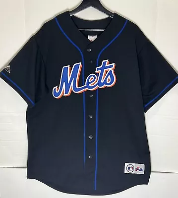 Vintage New York Mets Mike Piazza Jersey Men Size XL Majestic MLB Pullover • $64.95