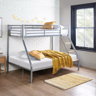 Triple Bunk Bed Mattress Included Extra Strong & Durable Single Double Bed Kids • £214.99