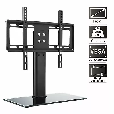 Universal Adjustable TV Floor Stand Base Bracket Holder Stable For 20-42 LCD/LED • £26.17