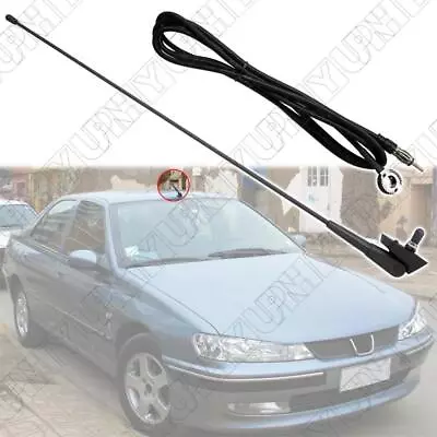 ABS Car Roof Antenna Mast Aerial Base For Peugeot 106 205 206 306 309 405 406 • $37.51