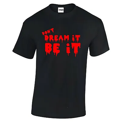 £12.97 • Buy Rocky Horror Show Dont Dream It Film Stage Show Red Text Black T Shirt All Sizes