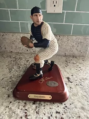 $110 • Buy Yogi Berra The Danbury Mint MLB New York Yankees Fielding Statue Figure 8”