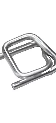250 X 16mm Metal Buckles / Clips / Seals For 16mm Pallet Strapping Banding Galv • £19.90