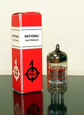 ULTRA RARE Mullard NOS/NIB CV4003/12AU7/ECC82 Box Plate O-Getter Tube - Test NOS • $89.99