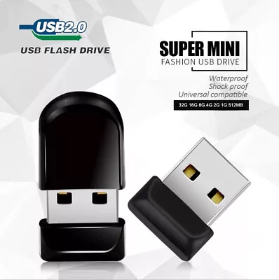 Mini USB Flash Drive 64GB 32GB 16GB 4GB 2.0 USB Stick Pendrive Memory Thumb Disk • $4.29