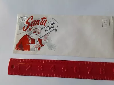 Old Vintage Christmas Sealed Envelope For Letter From Santa Home Esso Co Unused • $12.99